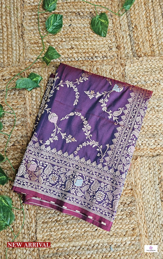 Oishi - Jal Katan Meenakari - Banarasi Silk Saree