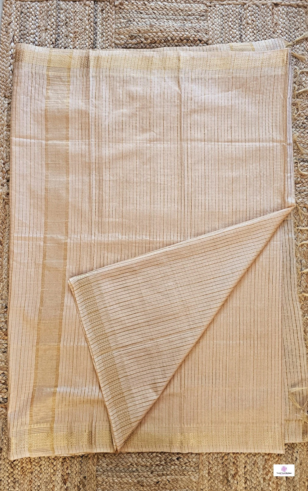 Chandan - Mangalagiri Check Semi Silk Saree