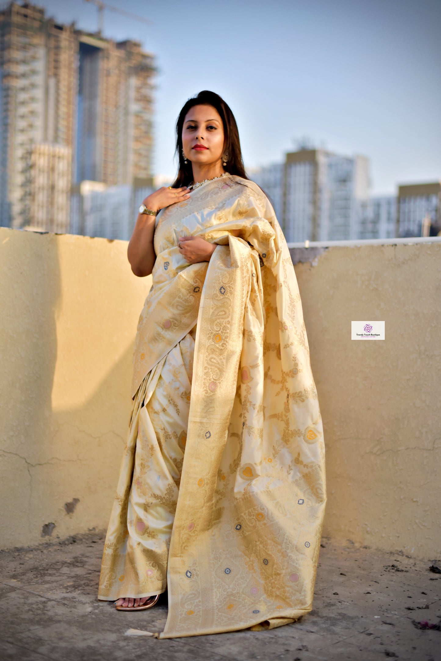 Apsara - Katan Banarasi Silk Saree