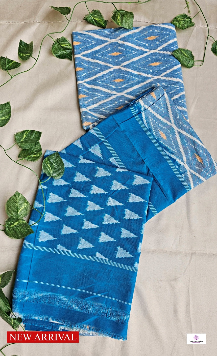 TARASHA - POCHAMPALLY COTTON IKKAT - HANDLOOM SAREE