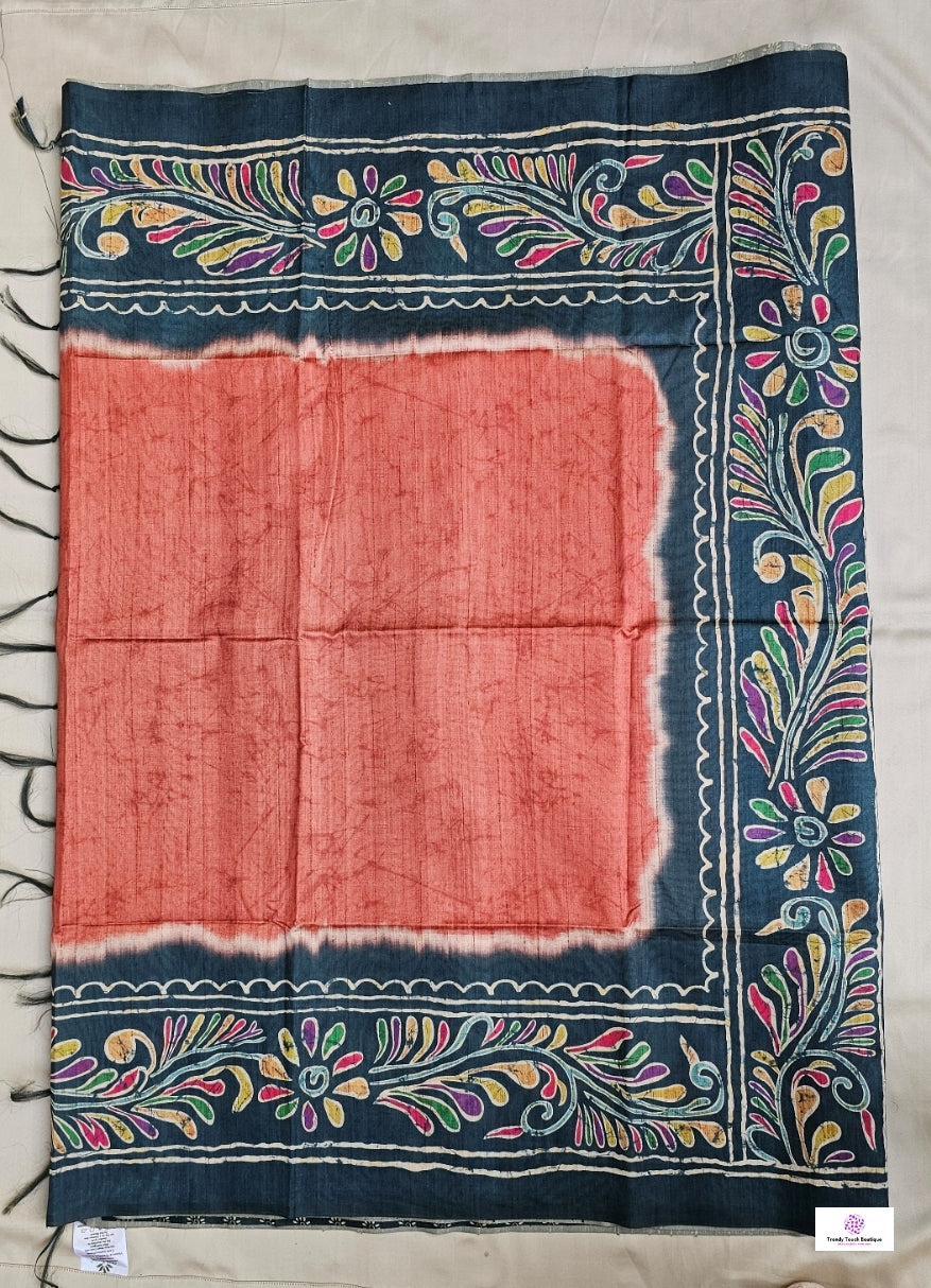 ANKANA - BATIK (DIGITAL PRINT) - SEMI TUSSAR SILK