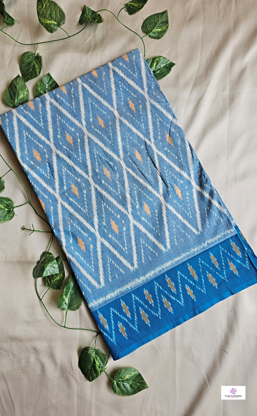 TARASHA - POCHAMPALLY COTTON IKKAT - HANDLOOM SAREE