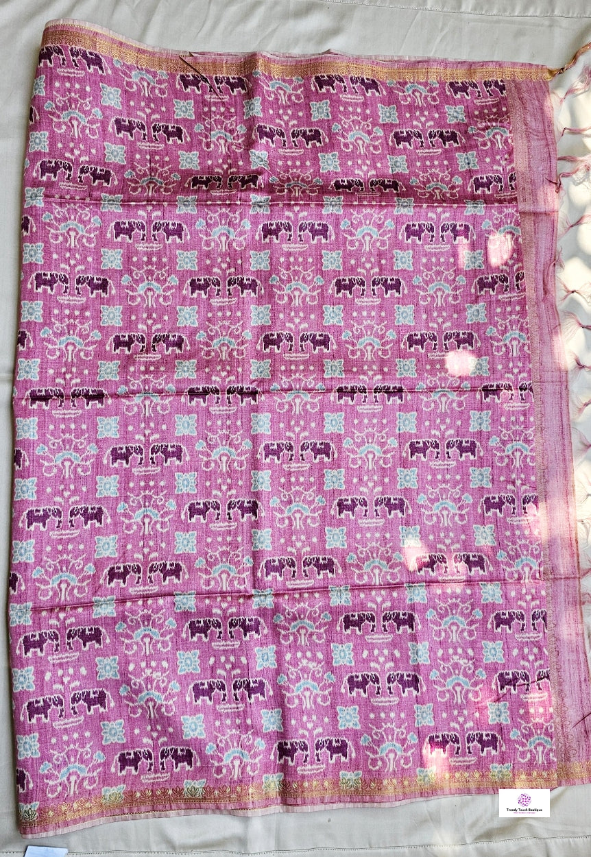 Ellora - Semi Tussar Silk Saree