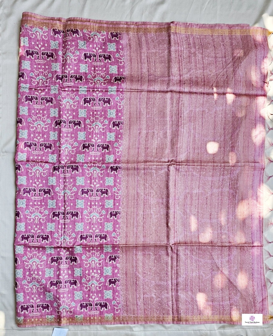 Ellora - Semi Tussar Silk Saree