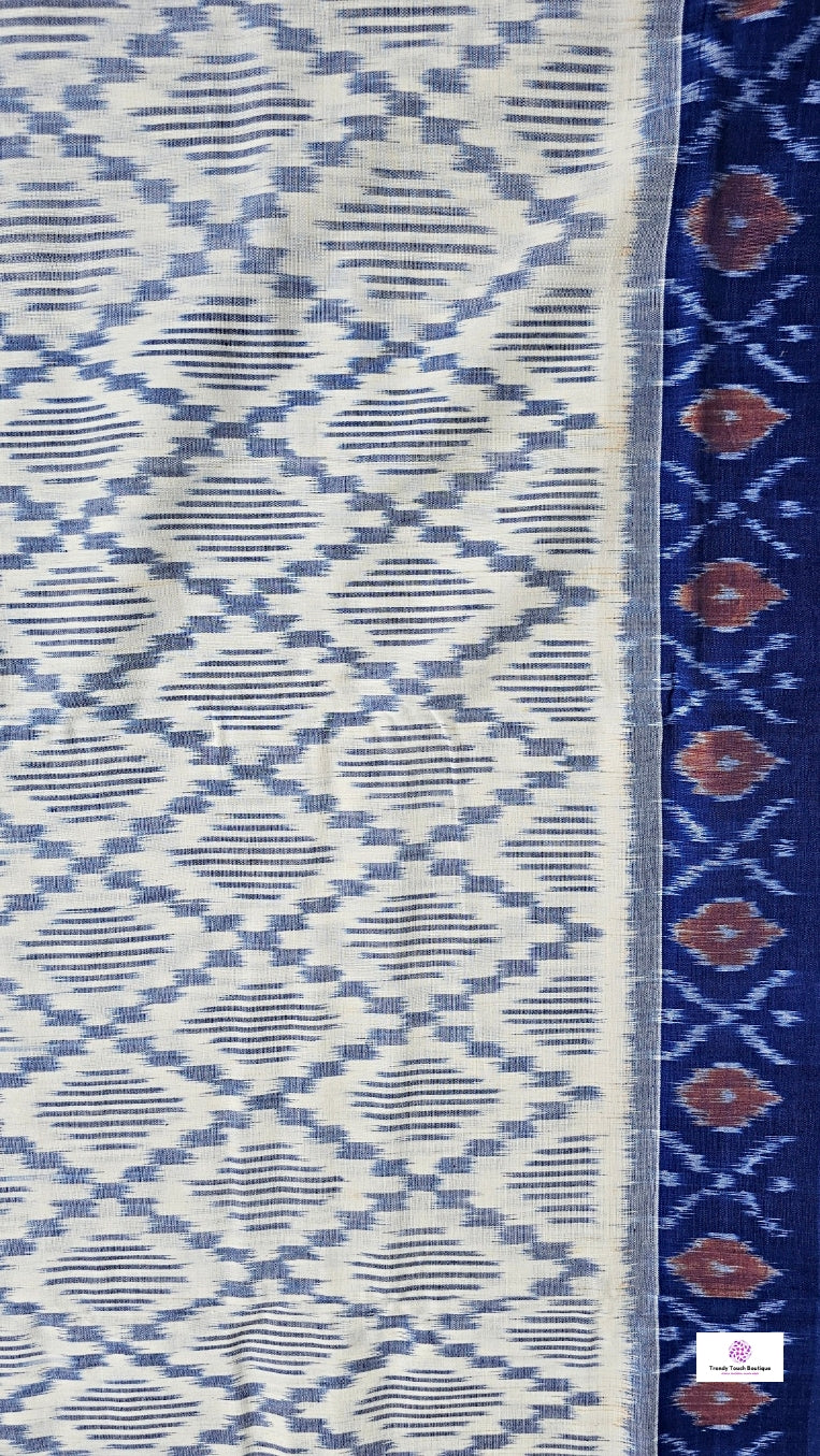 BRISHTI - POCHAMPALLY COTTON IKKAT - HANDLOOM SAREE