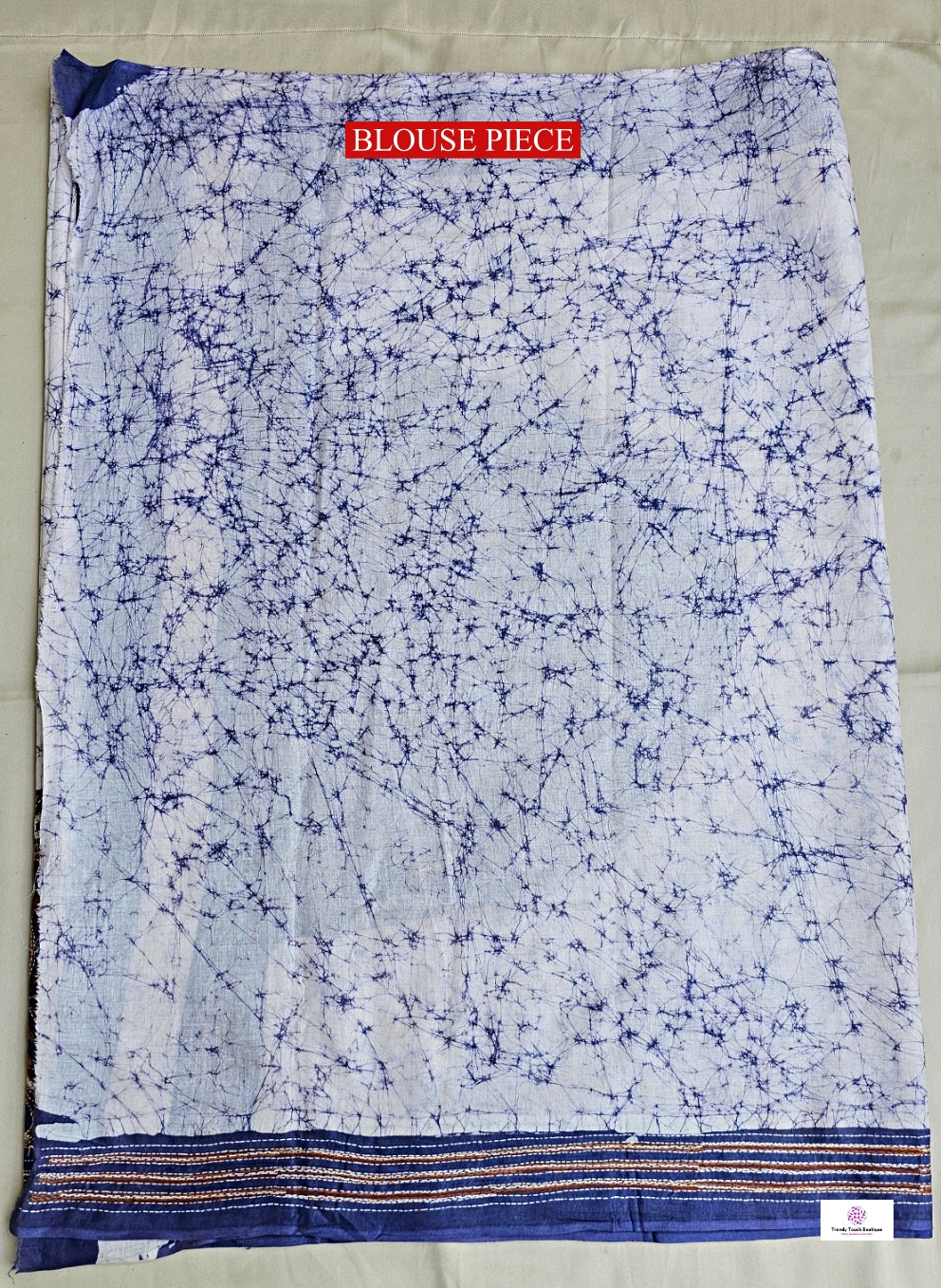 ANTARA - KANTHA STITCH BATIK COTTON SAREE