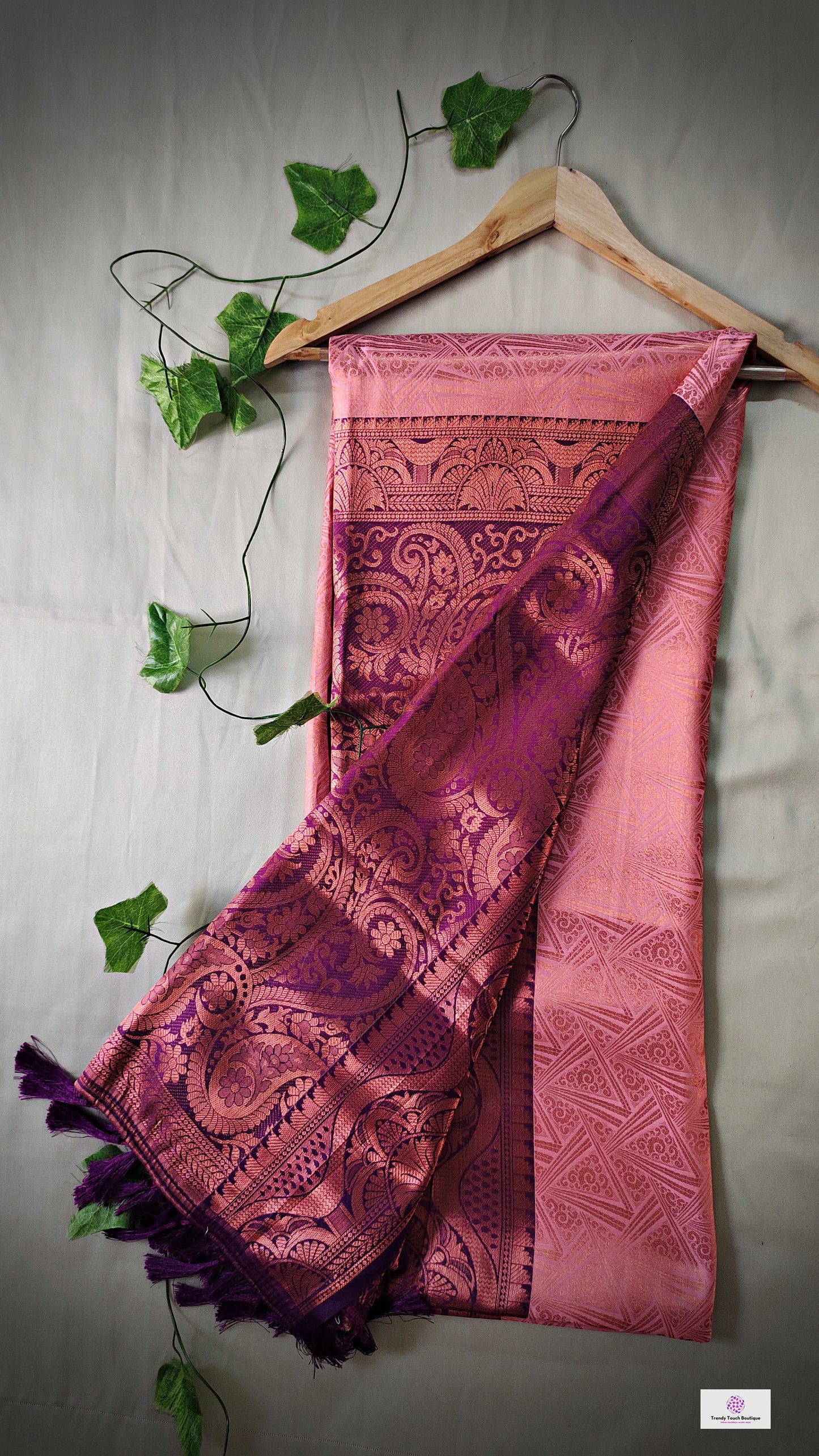 Esha - Semi Pattu Silk Saree