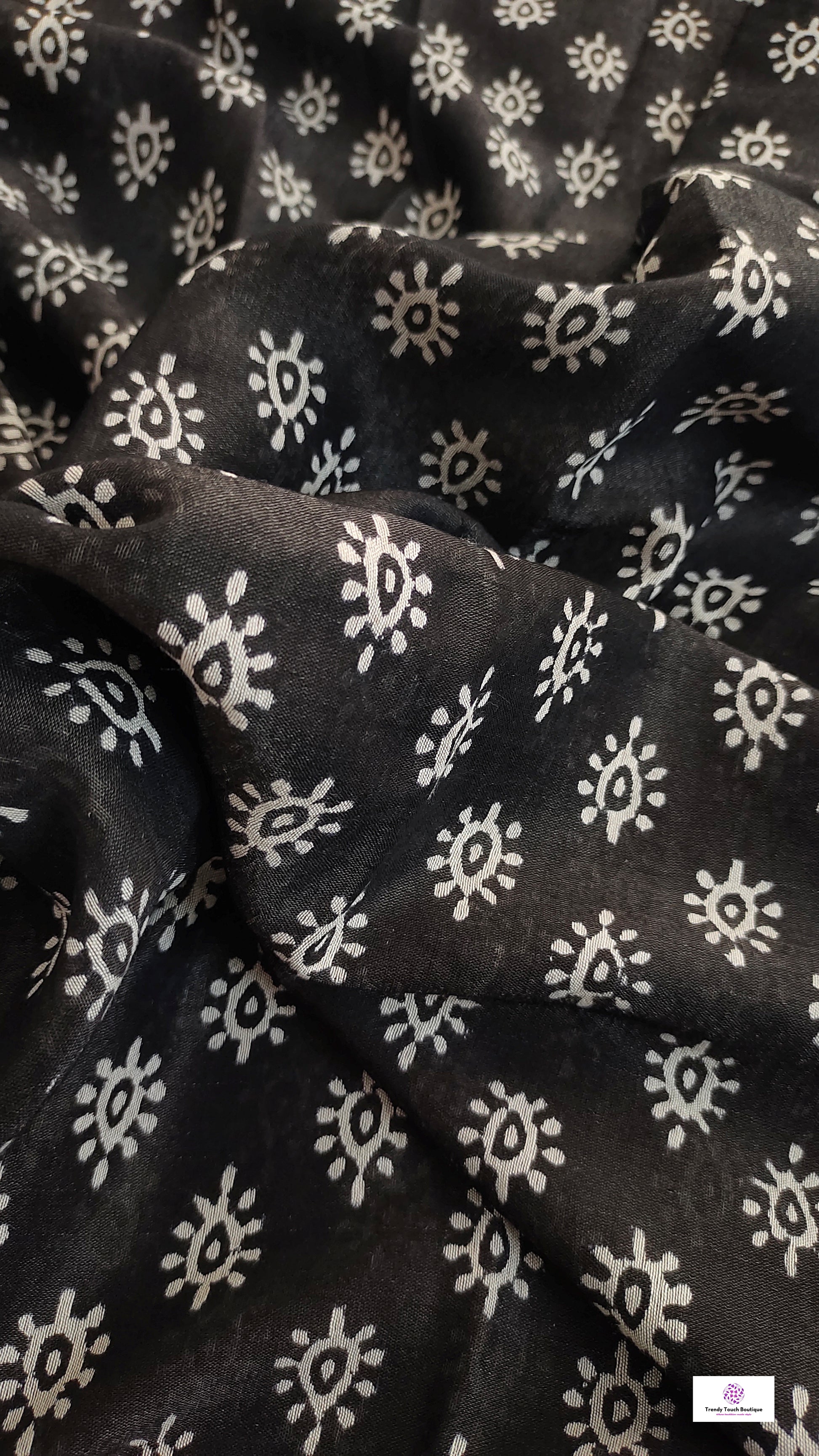 black chanderi silk saree with zari border handblock print summer fabric best price with blouse piece office wear and casual styling party wear saree