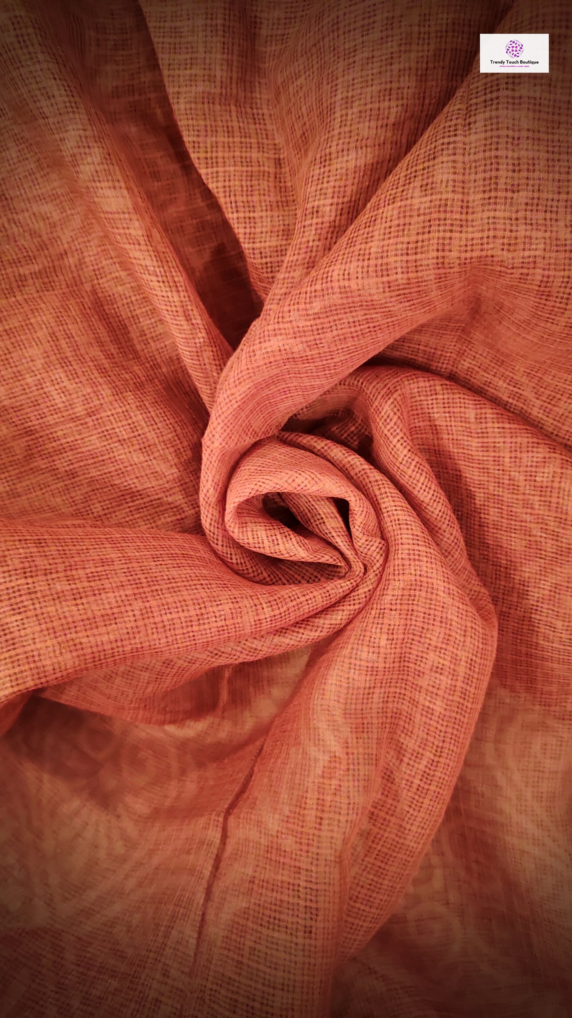 Hand block printed maroon Kota Doria saree with natural dyes, floral and paisley patterns, lightweight and skin-friendly.
