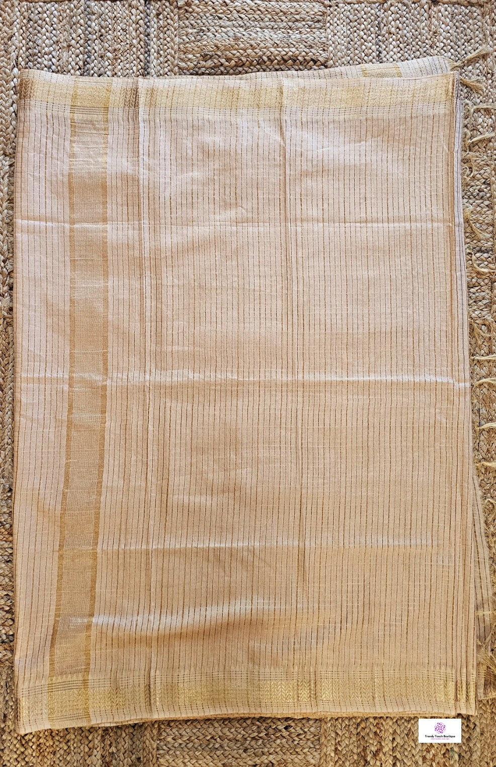 Chandan - Mangalagiri Check Semi Silk Saree