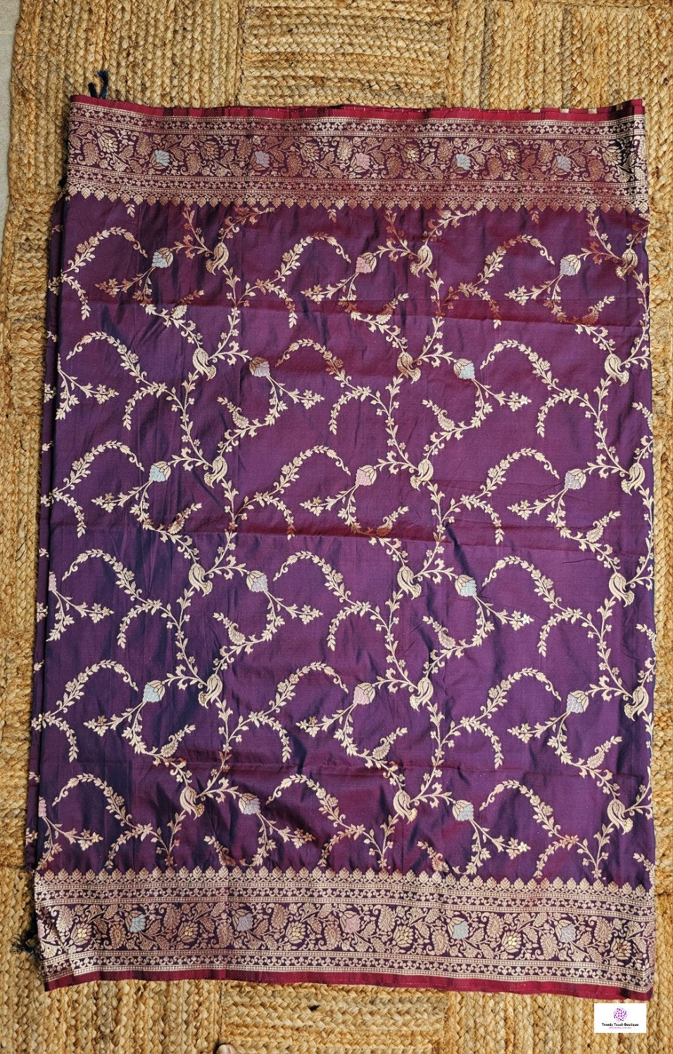 Oishi - Jal Katan Meenakari - Banarasi Silk Saree