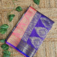 Sloka - Peach Purple - Soft Silk Saree