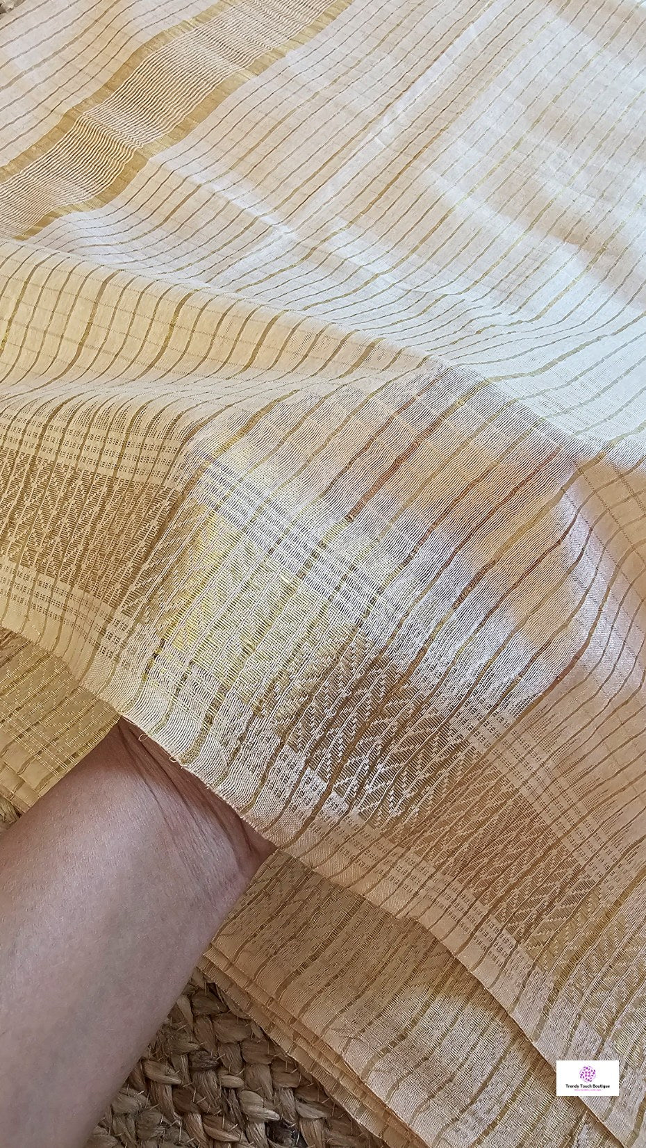 Chandan - Mangalagiri Check Semi Silk Saree
