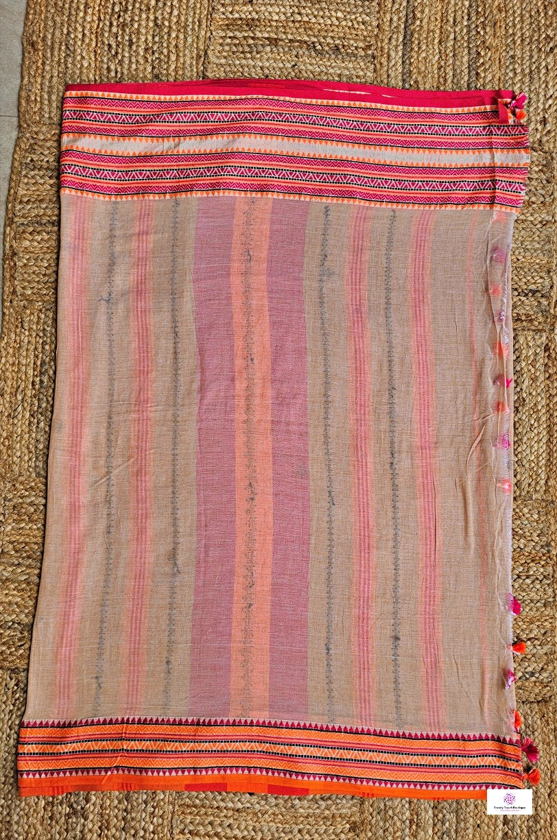 Palash - Kutch Work - Begumpuri Cotton Handloom