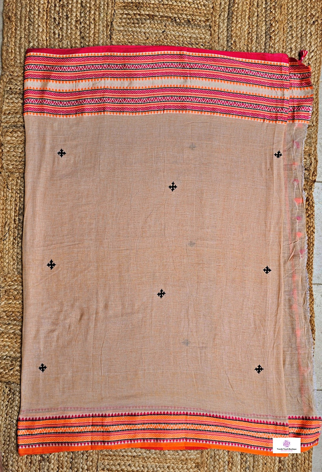 Palash - Kutch Work - Begumpuri Cotton Handloom