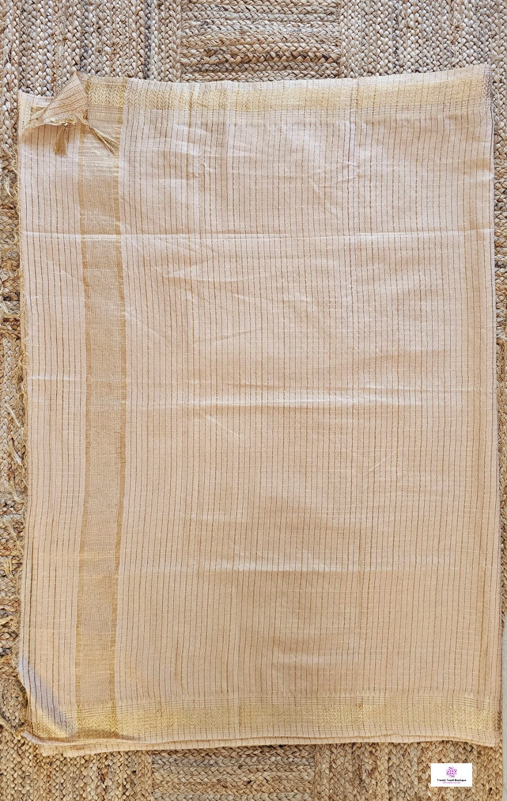 Chandan - Mangalagiri Check Semi Silk Saree