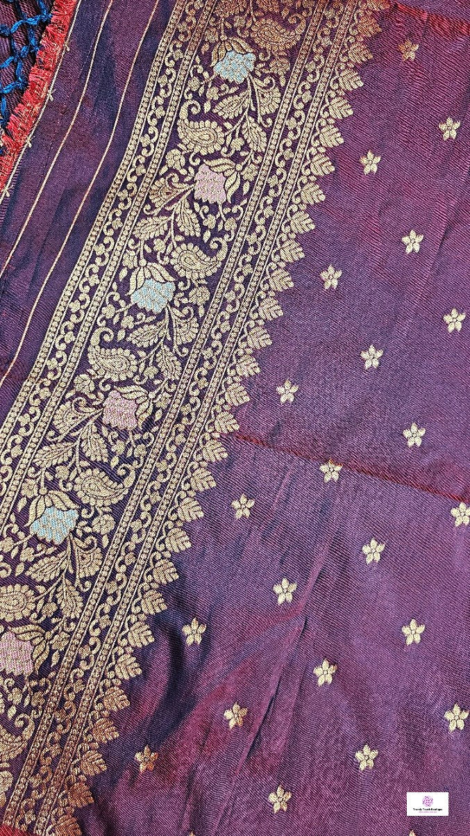Oishi - Jal Katan Meenakari - Banarasi Silk Saree