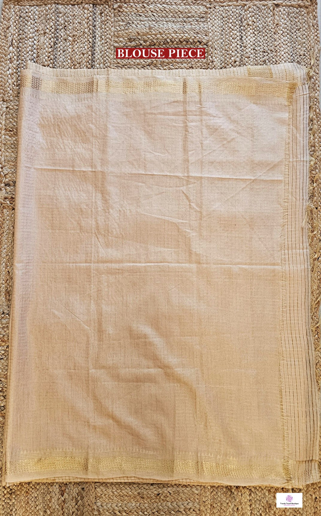 Chandan - Mangalagiri Check Semi Silk Saree