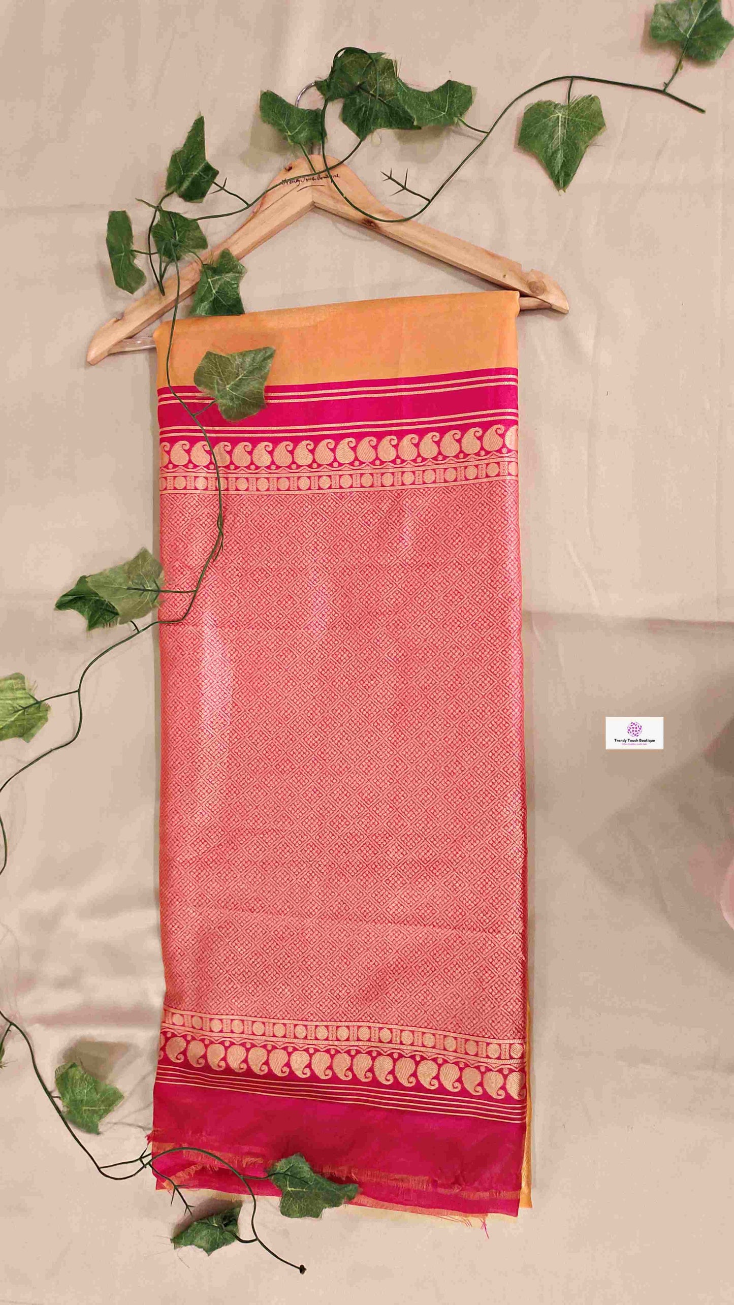 lightweight lichi silk yellow pink saree wedding and marriage celebration haldi ceremony sarees online