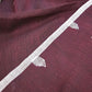 Burgundy - Bengal Handloom - Cotton Saree