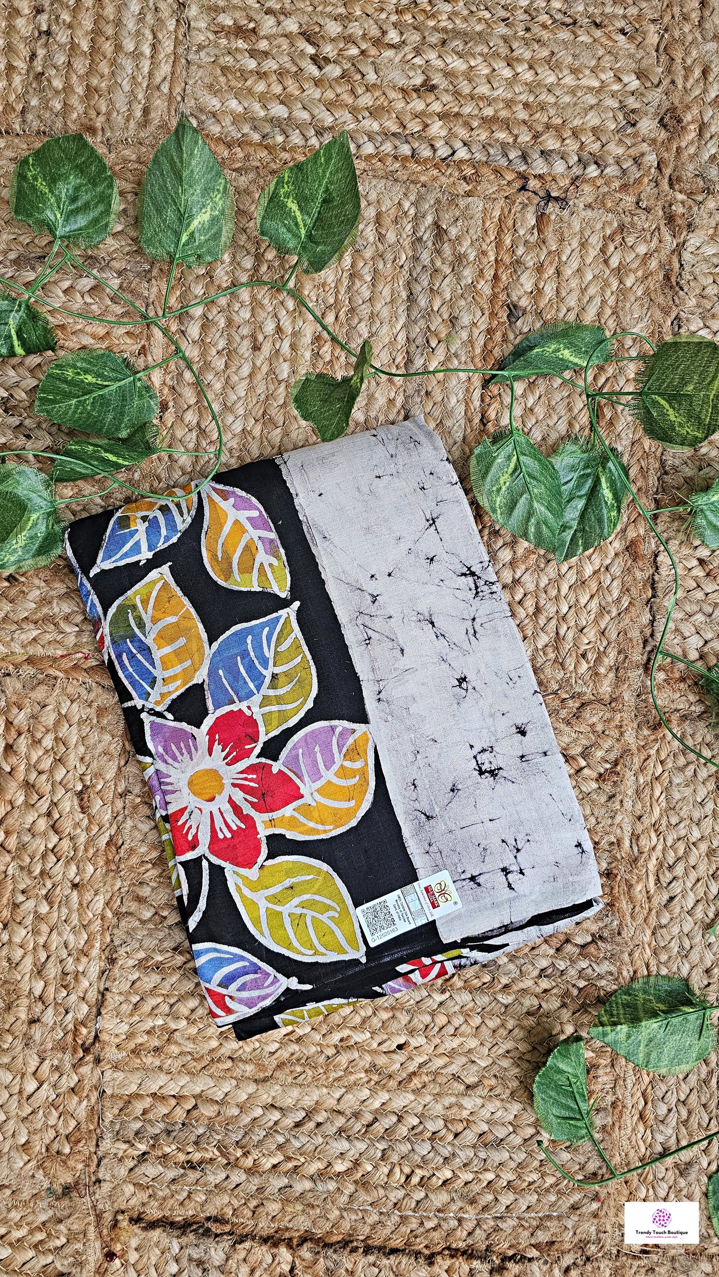 Malati – Handloom Wax Hand Batik Pure Mulberry Silk (Silk Mark Certified)