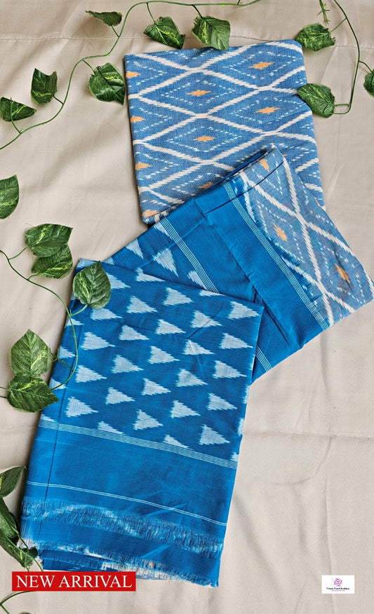 TARASHA - POCHAMPALLY COTTON IKKAT - HANDLOOM SAREE