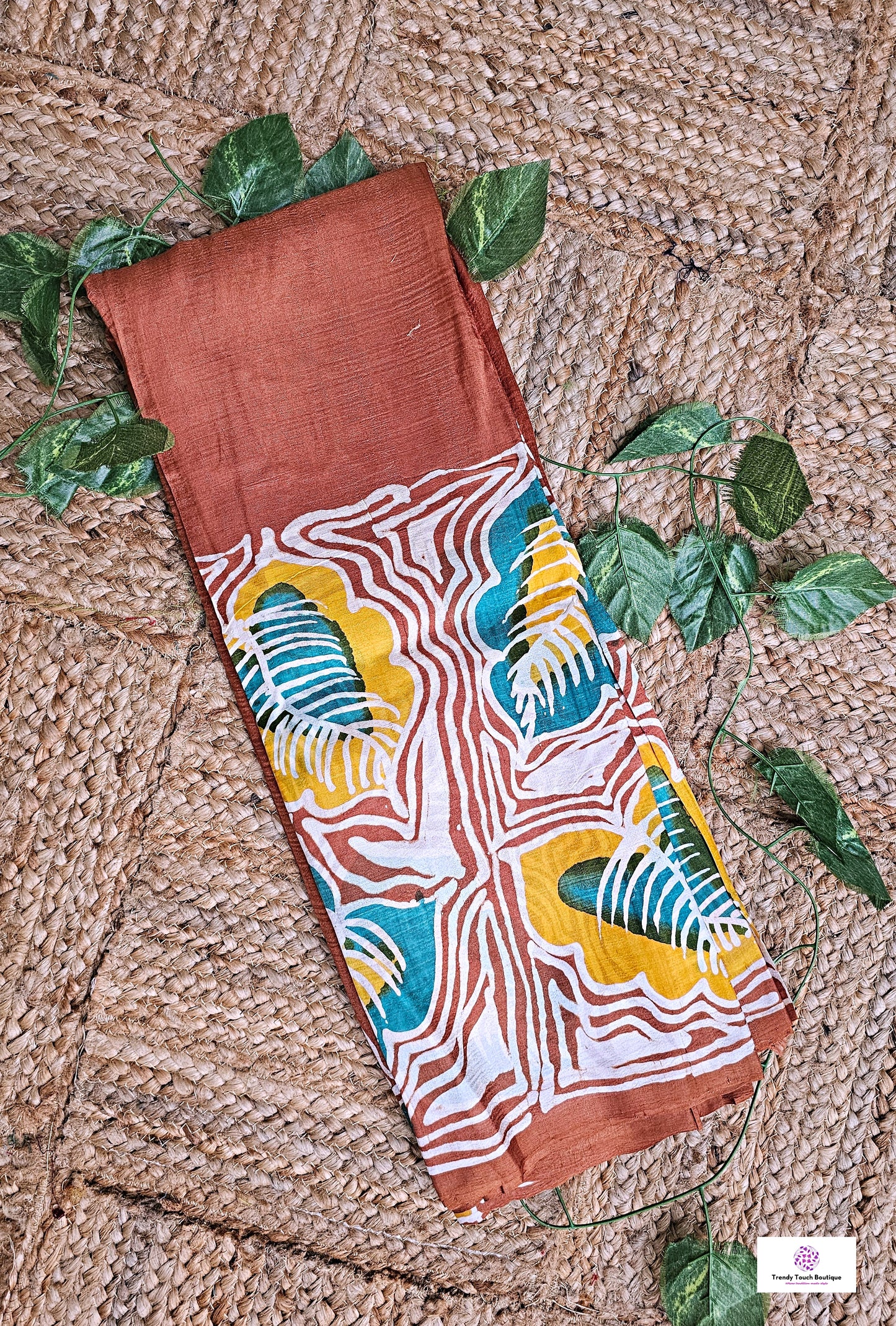 Ranga Maati – Handloom Wax Hand Batik Pure Mulberry Silk (Silk Mark Certified)