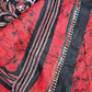 Romance - Kantha Work & Hand Batik - Cotton Saree