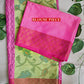 Nutan - Ikkat Print - Silk Saree