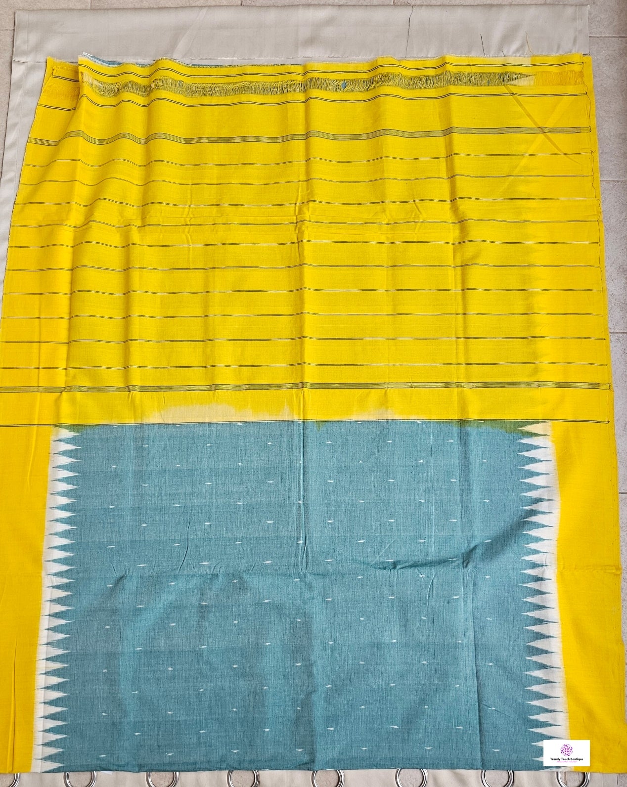 MAHEK - POCHAMPALLY COTTON IKKAT - HANDLOOM SAREE