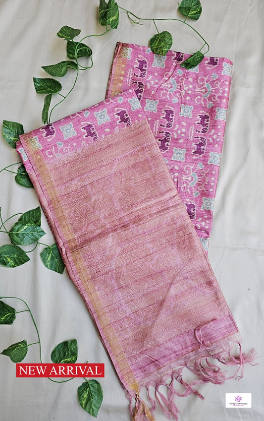 Ellora - Semi Tussar Silk Saree