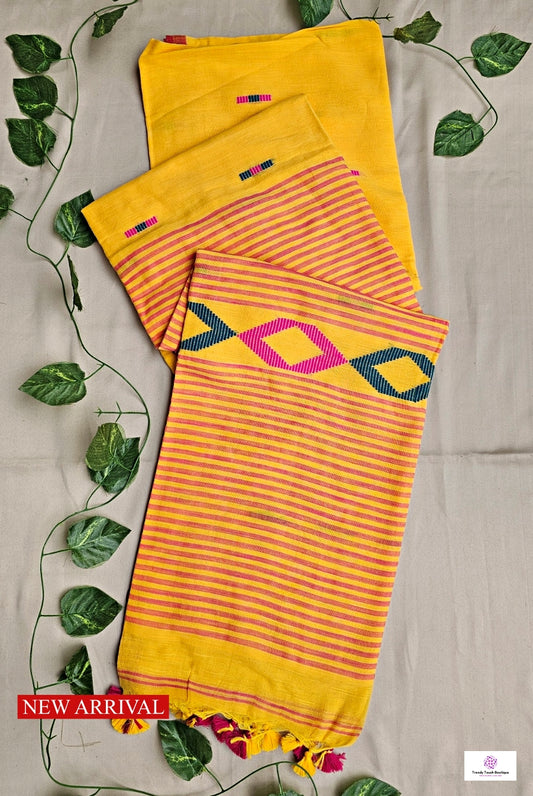 BASANT - BENGAL MULCOTTON HANDLOOM SAREE