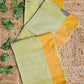 Pista Pesto – Jamdani Handloom - Cotton Saree