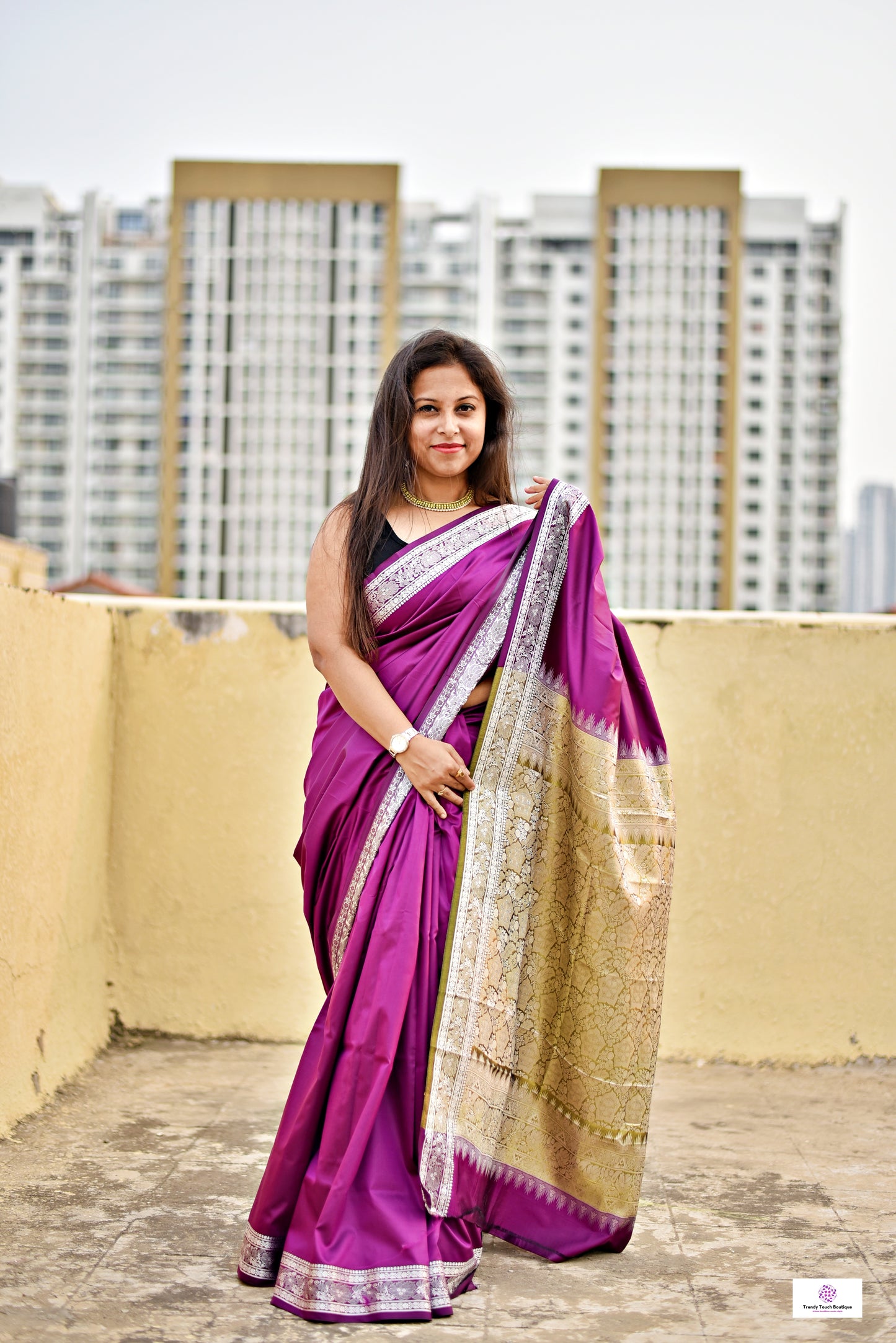Soni - Katan Silk Saree