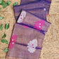 LAVENDAR MIST - TISSUE LINEN JAMDANI HANDLOOM SAREE