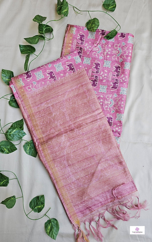 Ellora - Semi Tussar Silk Saree