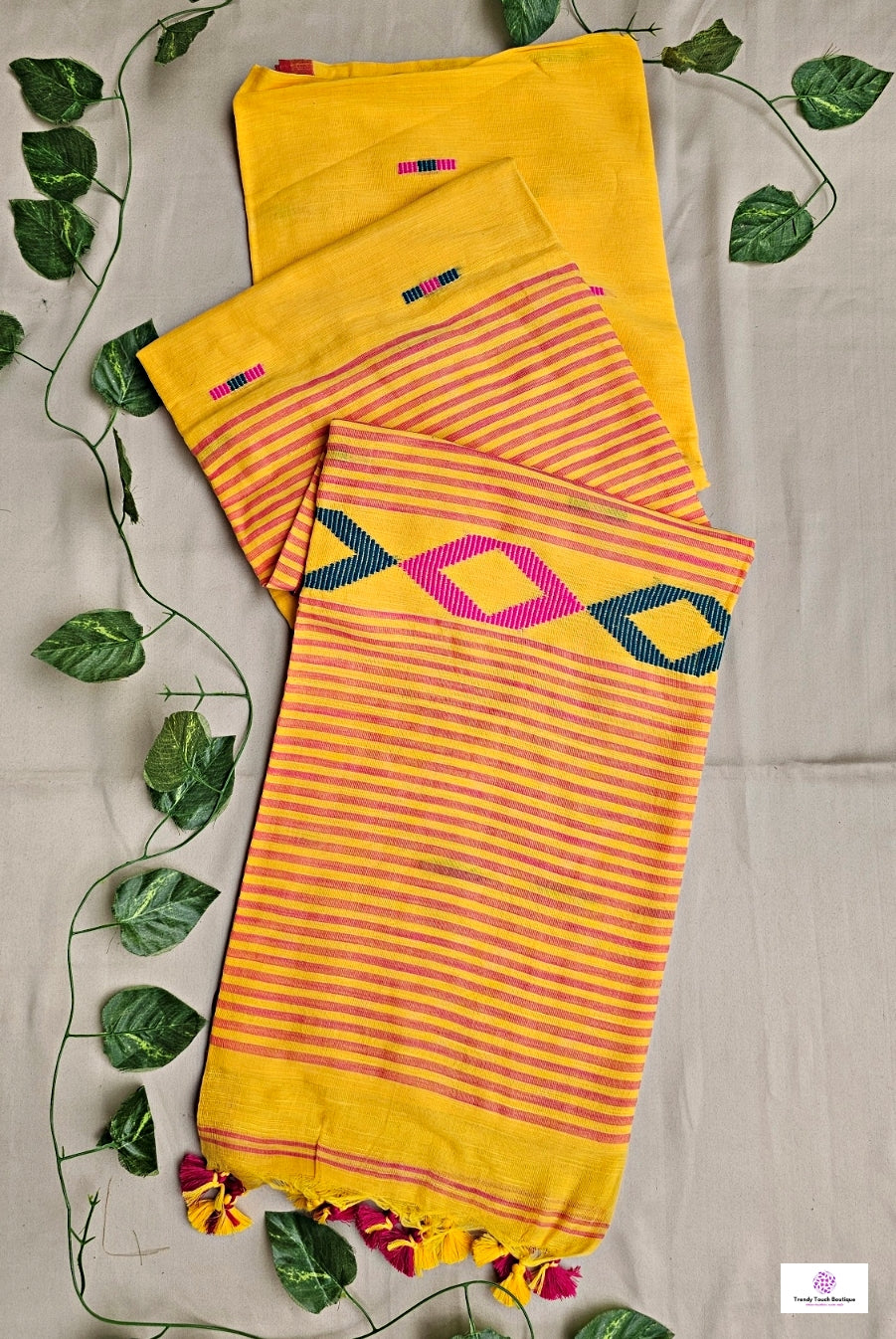 BASANT - BENGAL MULCOTTON HANDLOOM SAREE