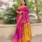 SAMPURNA - BOMKAI SILK (PINK MAGENTA & YELLOW)