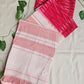RED MALHAR - POCHAMPALLY COTTON IKKAT - HANDLOOM SAREE