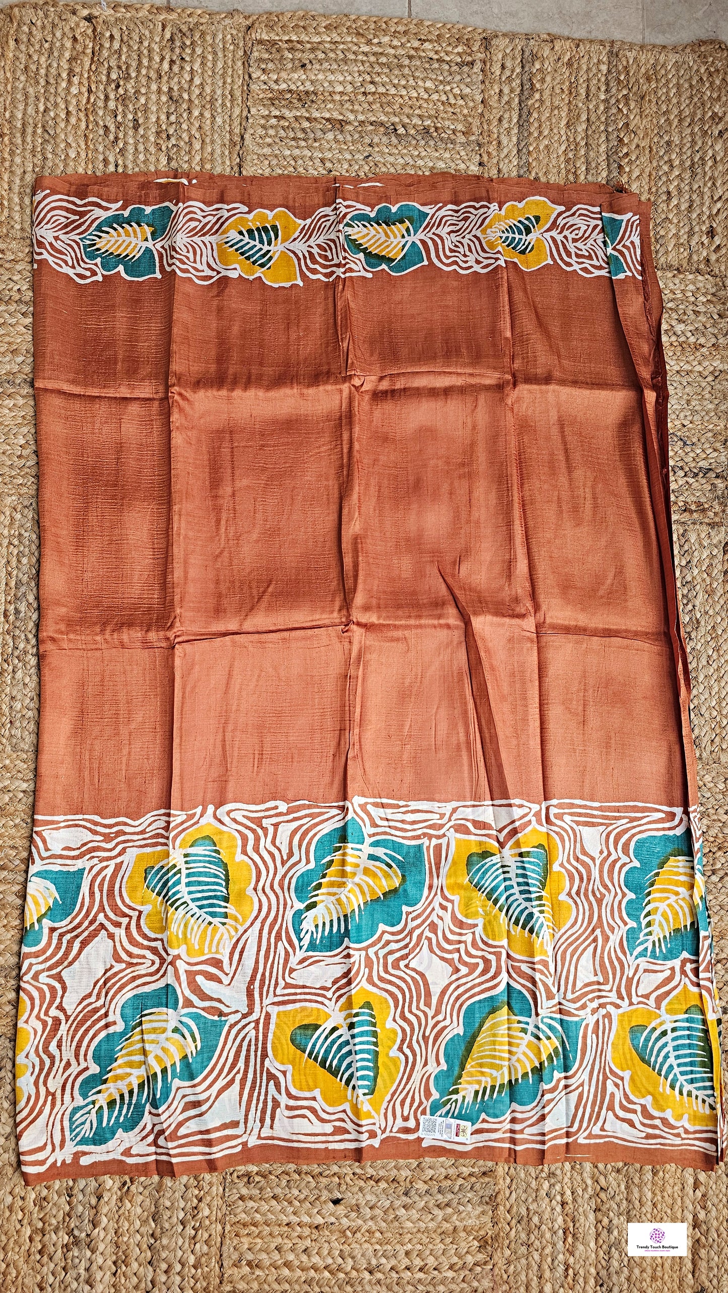 Ranga Maati – Handloom Wax Hand Batik Pure Mulberry Silk (Silk Mark Certified)
