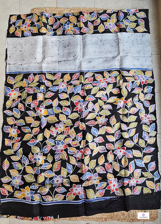 Malati – Handloom Wax Hand Batik Pure Mulberry Silk (Silk Mark Certified)