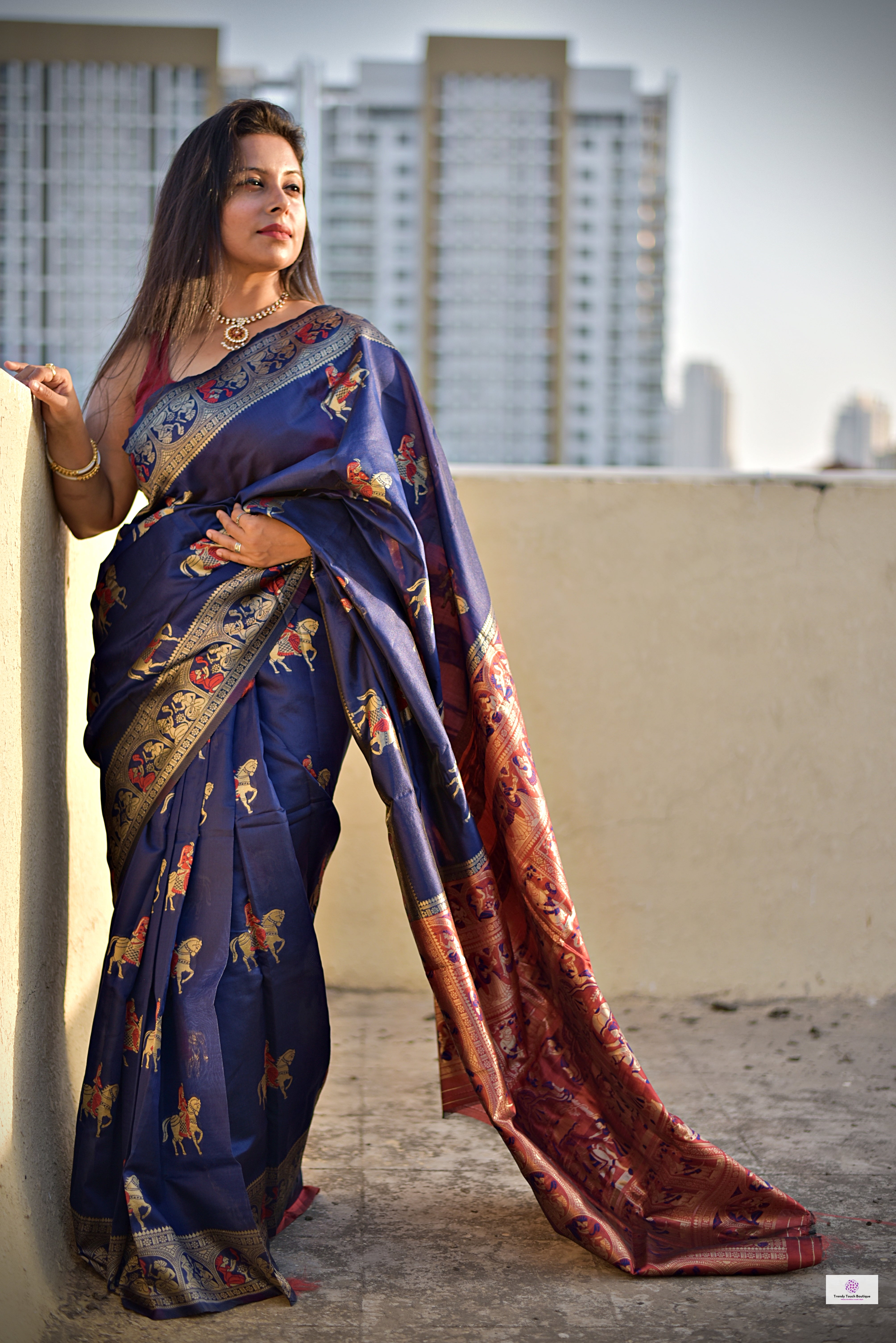 Baluchari Sarees - Inspired By Jamdani Weaving | Utsav Edit