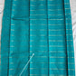 SEA - MADURAI SUNGUDI COTTON SAREE (TEAL GREEN & CREAM)