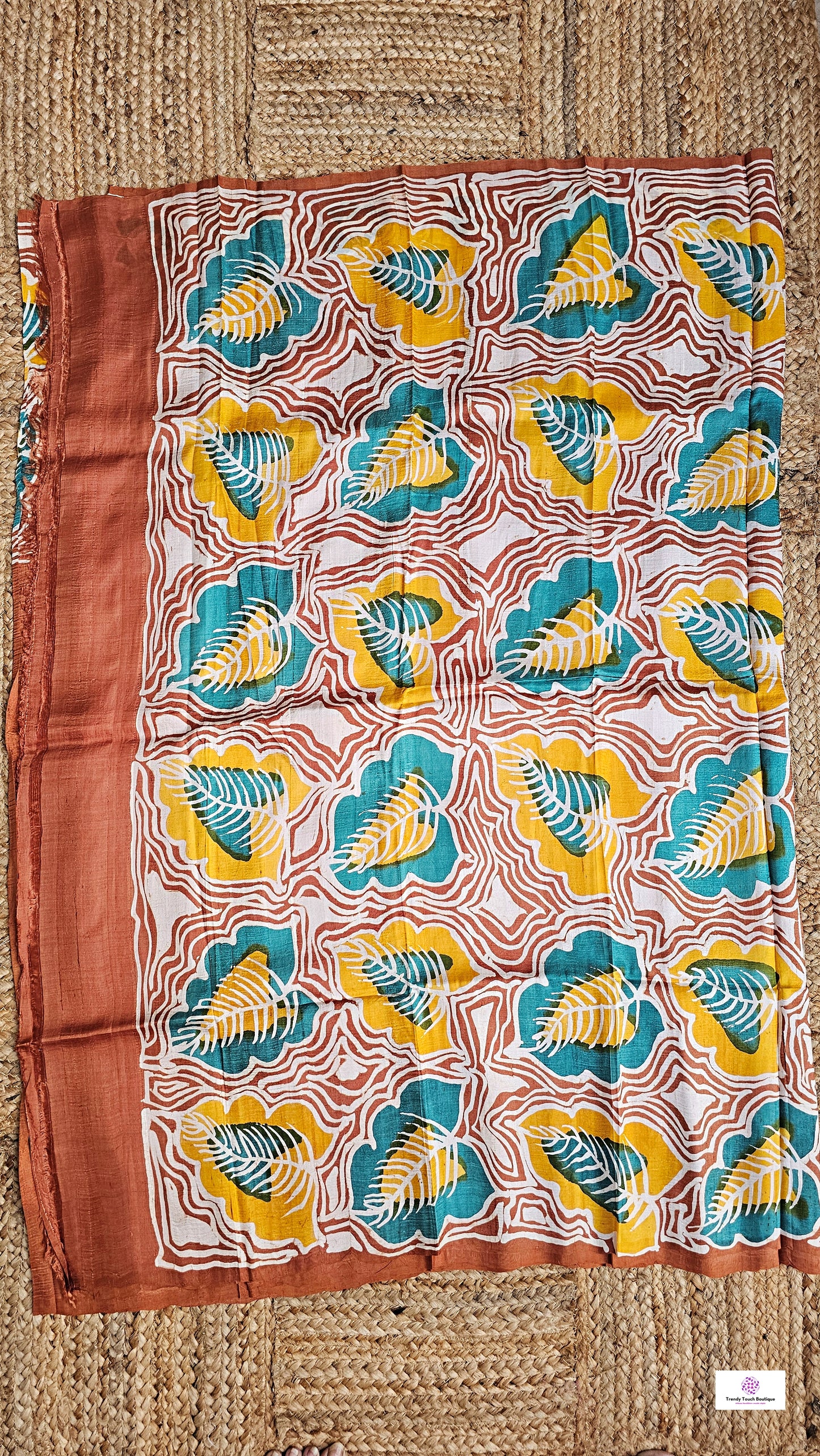 Ranga Maati – Handloom Wax Hand Batik Pure Mulberry Silk (Silk Mark Certified)