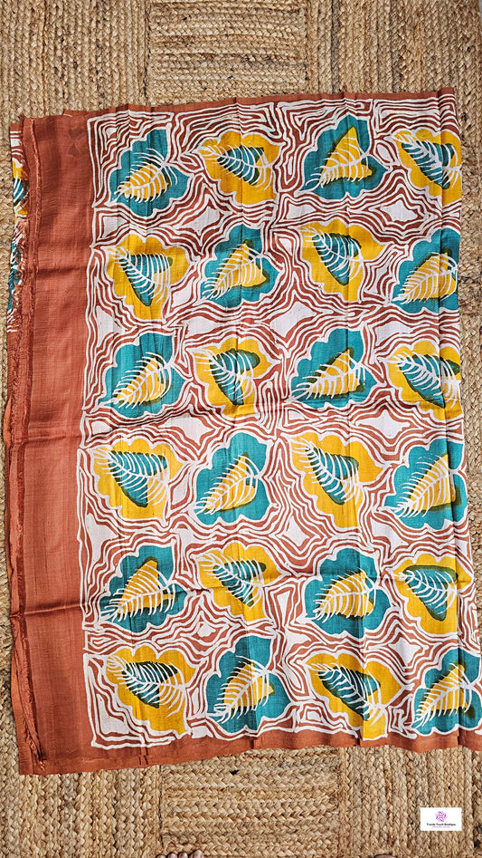 Ranga Maati – Handloom Wax Hand Batik Pure Mulberry Silk (Silk Mark Certified)