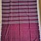 BURGUNDY - BENGAL COTTON HANDLOOM SAREE