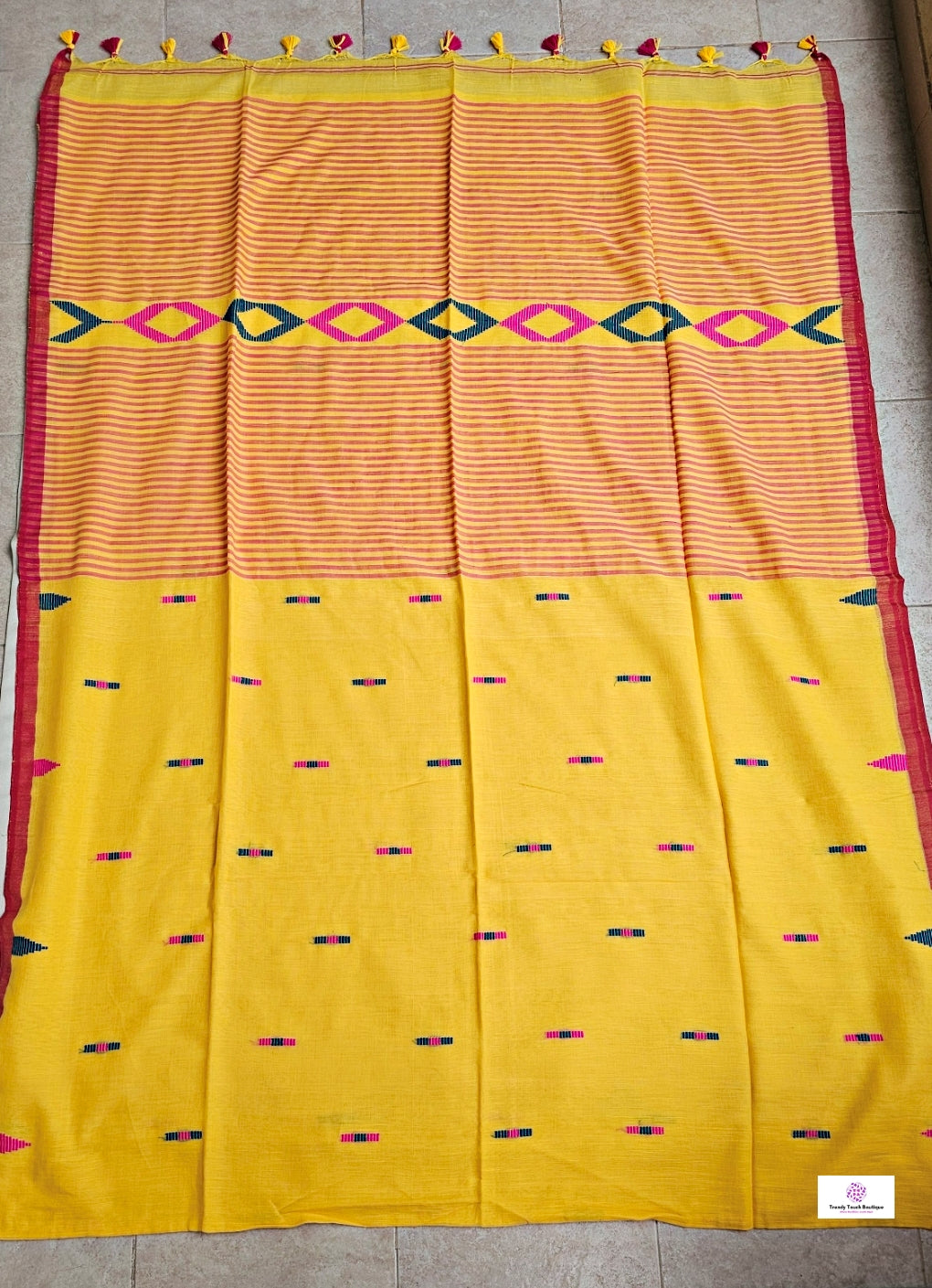 BASANT - BENGAL MULCOTTON HANDLOOM SAREE