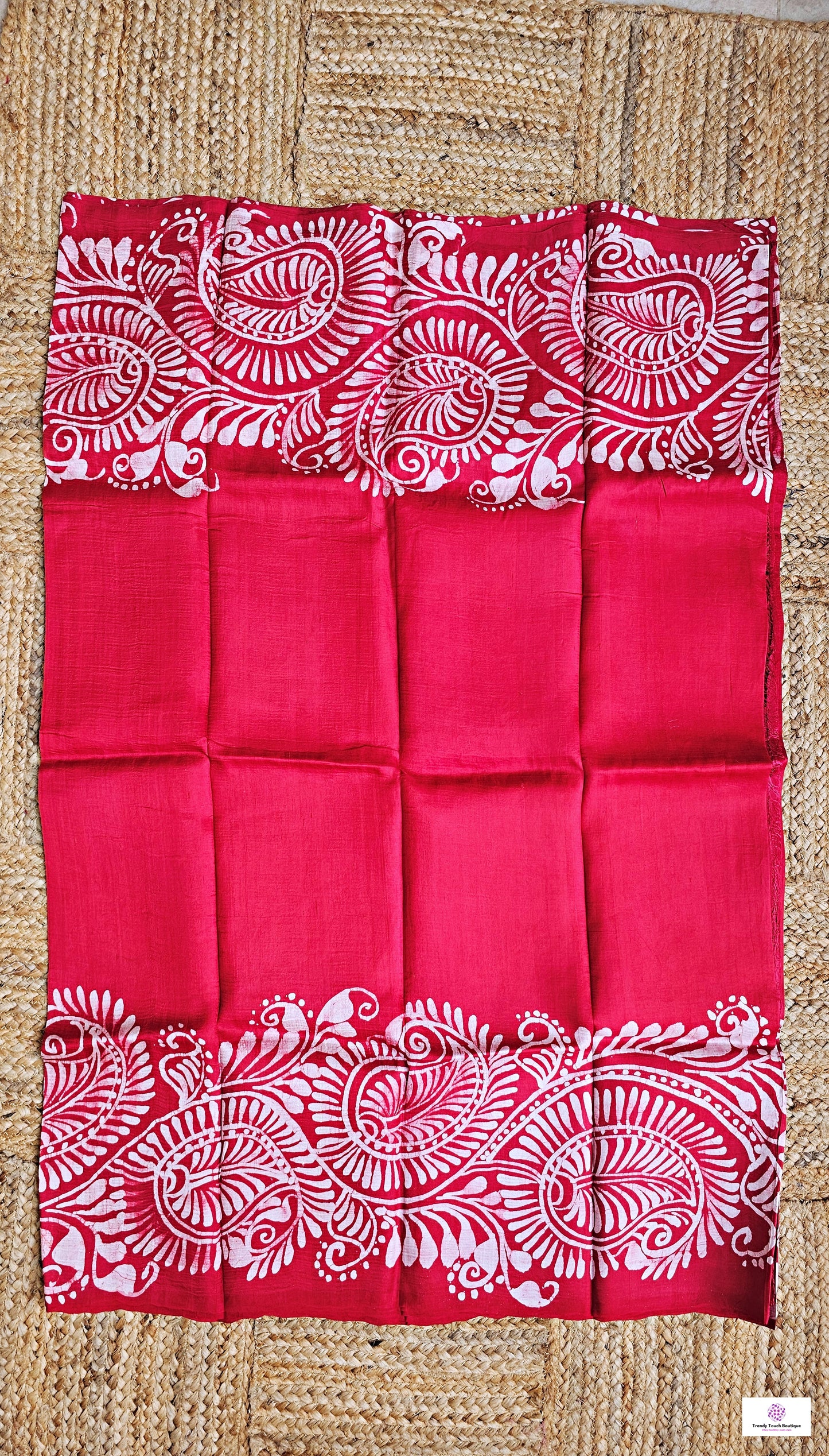 Pranaya – Handloom Wax Hand Batik Pure Mulberry Silk (Silk Mark Certified)