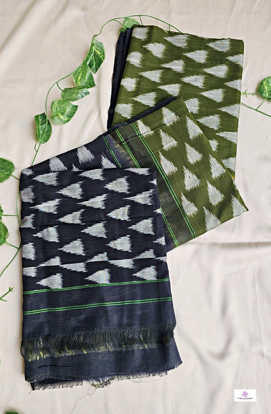 JAGRITI - POCHAMPALLY COTTON IKKAT - HANDLOOM SAREE