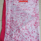 PINK LILY - KANTHA STITCH BATIK COTTON SAREE